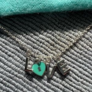 Tiffany’s Love Letter Necklace